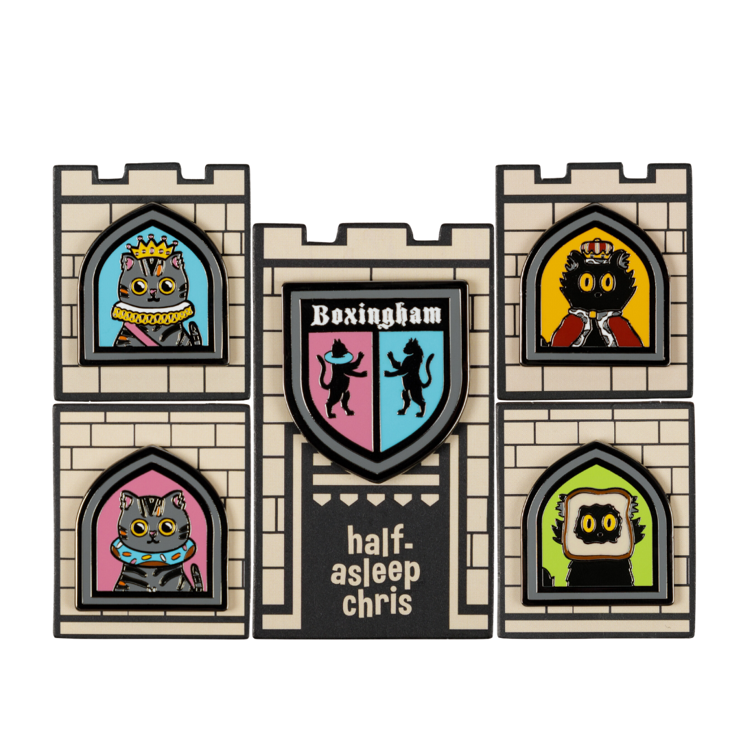 Boxingham Enamel Pin Set