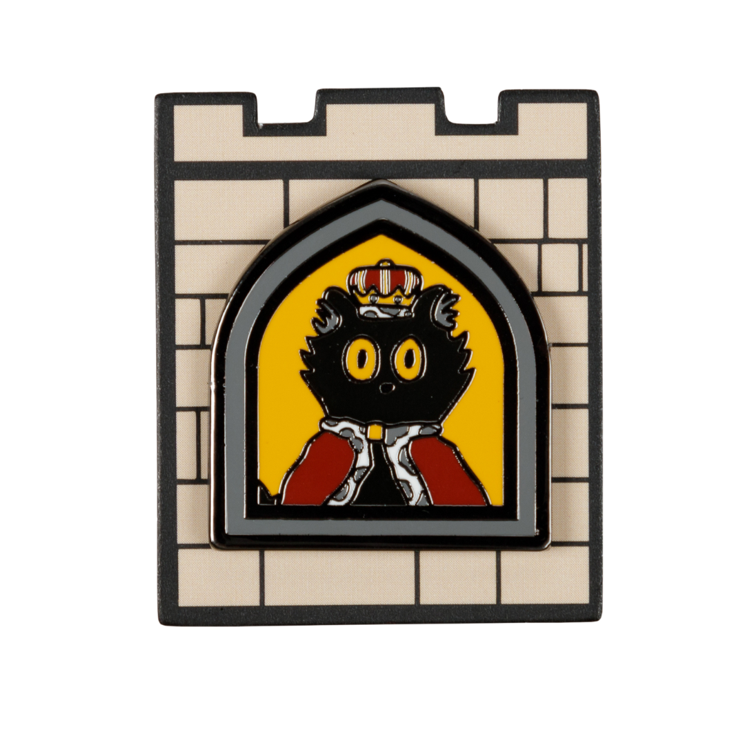 King Ralph Enamel Pin